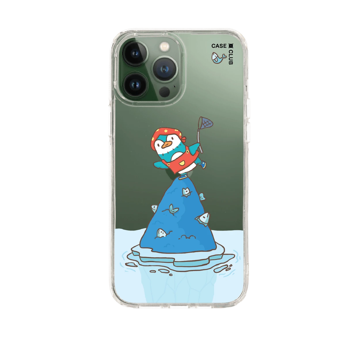 iceberg penguin